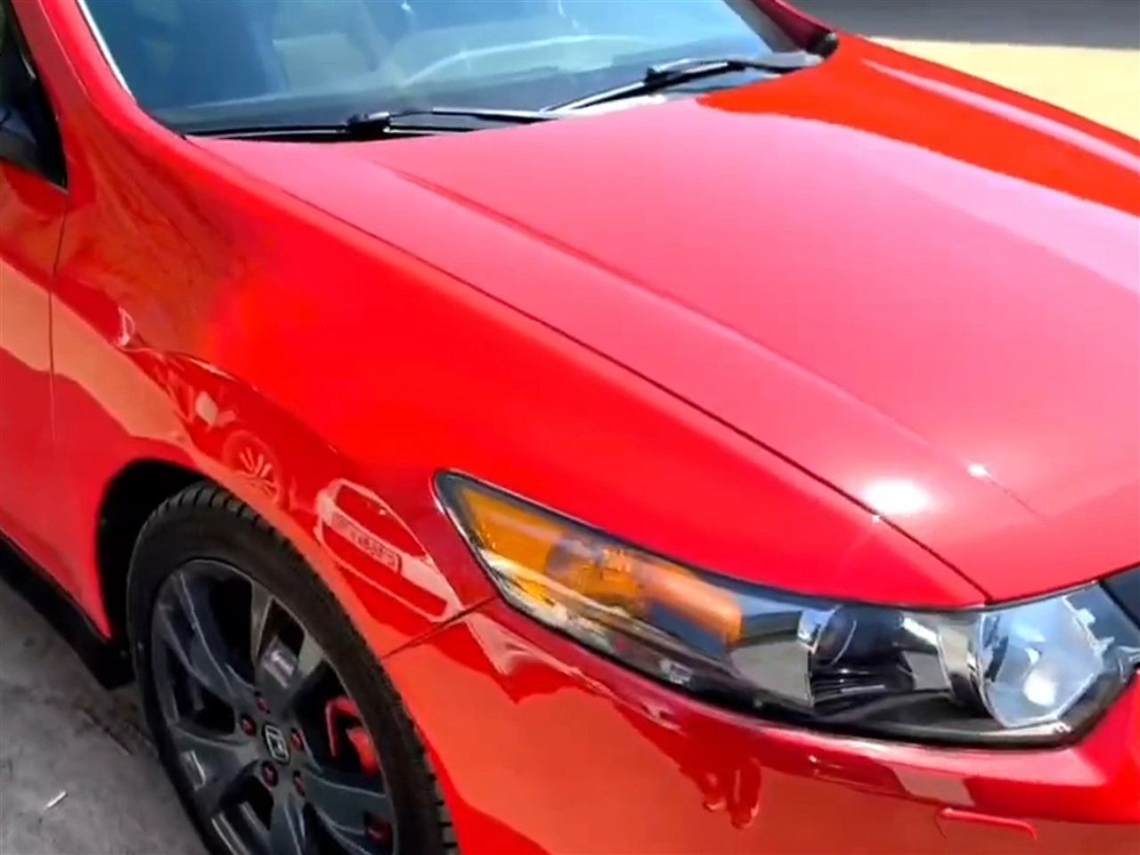 Honda Accord Type S после кузовного ремонта после ДТП