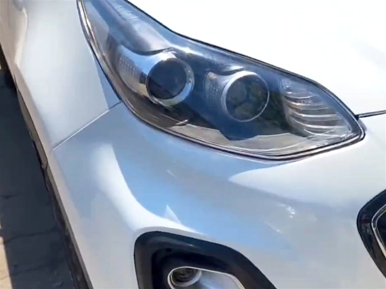 Kia Sportage после кузовного ремонта после ДТП